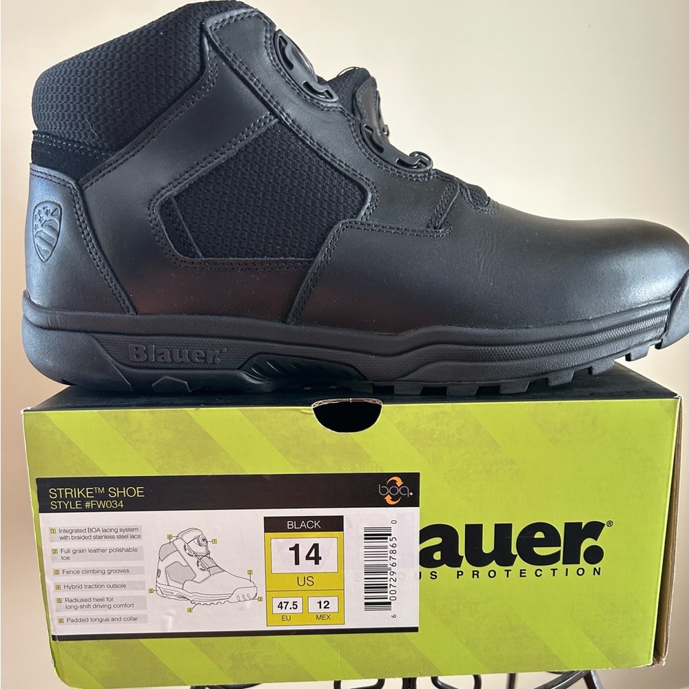 Men’s U.S. Size 14 Blauer Strike Shoe